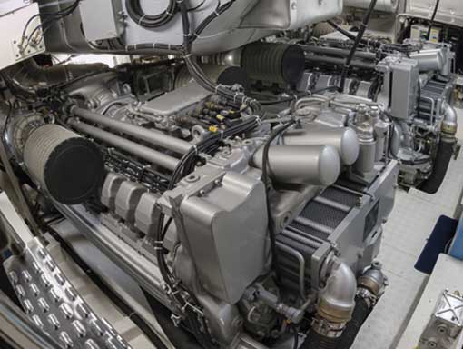 Yacht engine